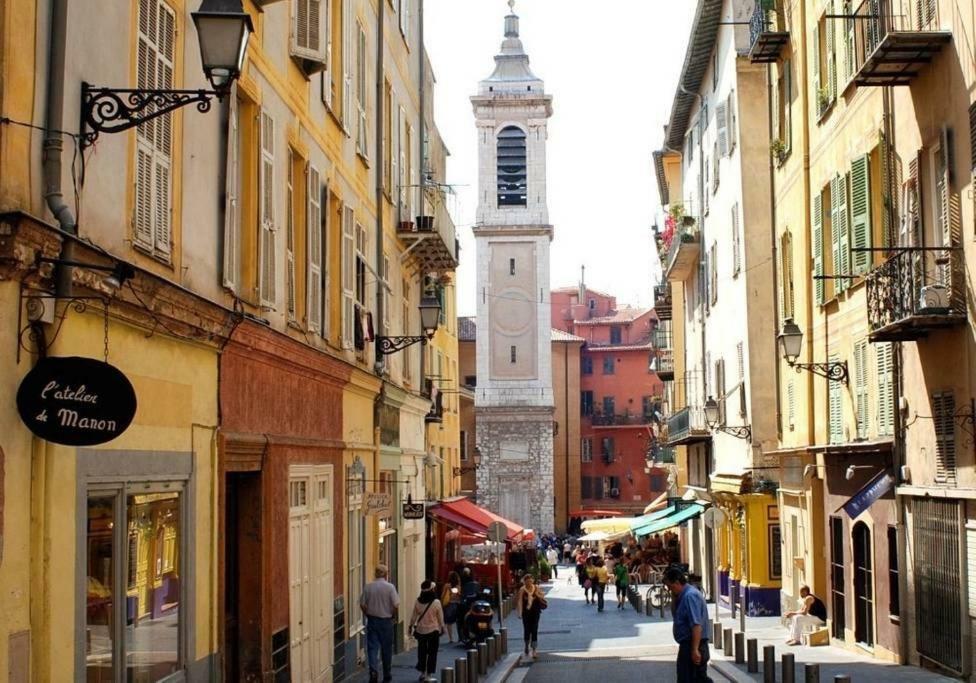 Beautiful Apartment Rue De La Croix Vieux นีซ ภายนอก รูปภาพ